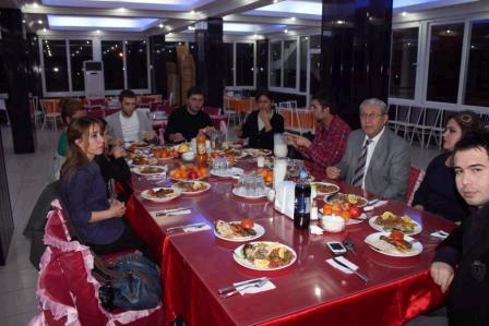 -Öğretmenler Günü yemeği.